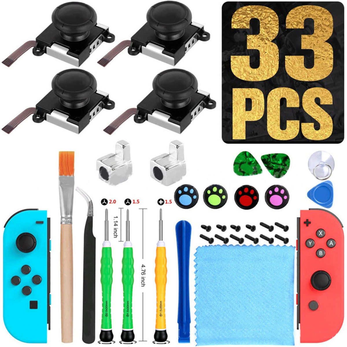 Nintendo Switch ジョイコン コントローラー 修理キット