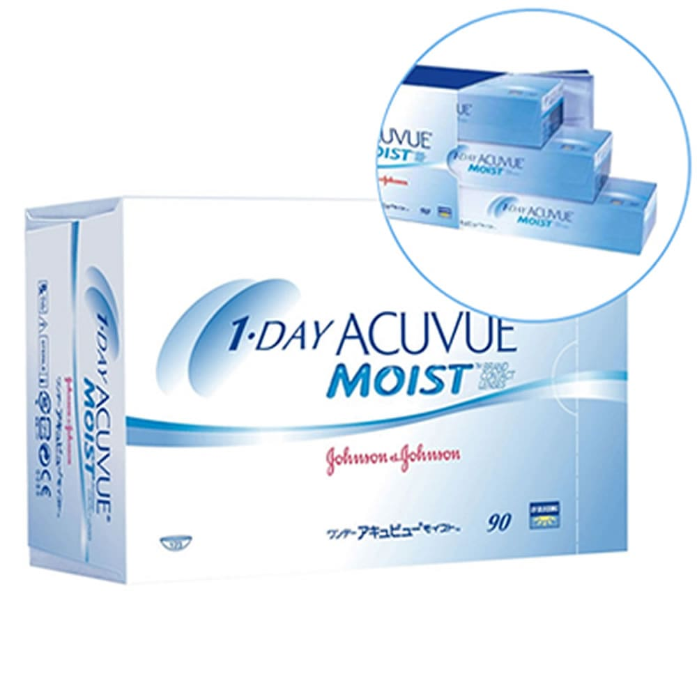 Acuvue Moist ワンデーアキュビューモイスト 1箱90枚入り1day