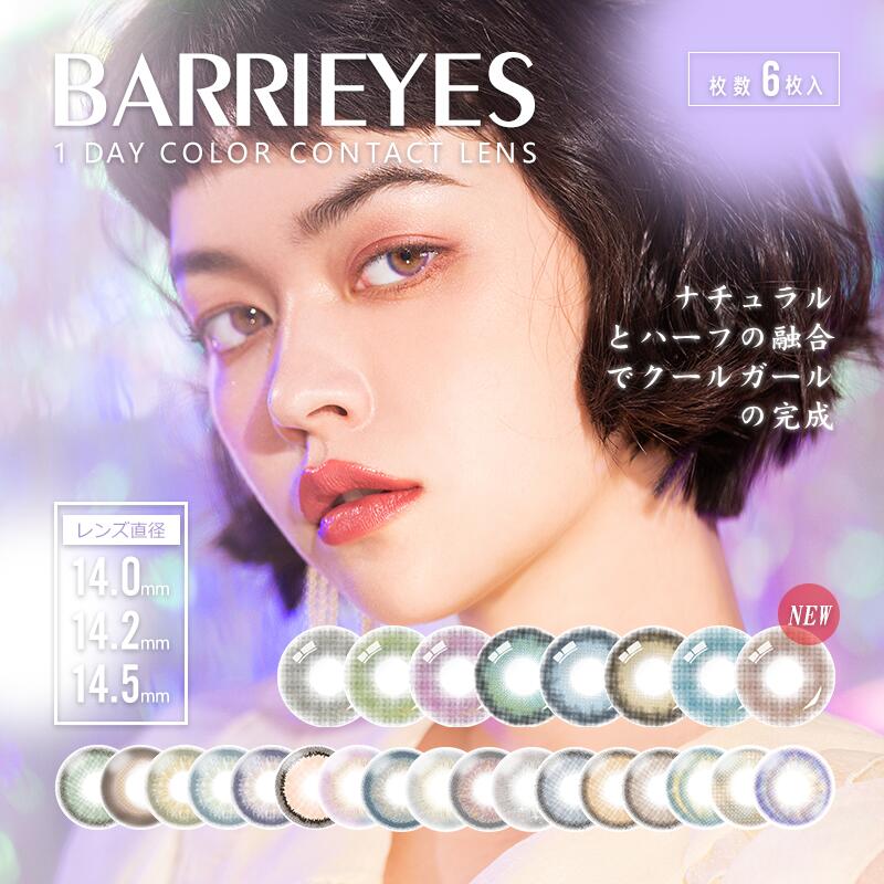バーリーアイズ1箱6枚入 barrieyes